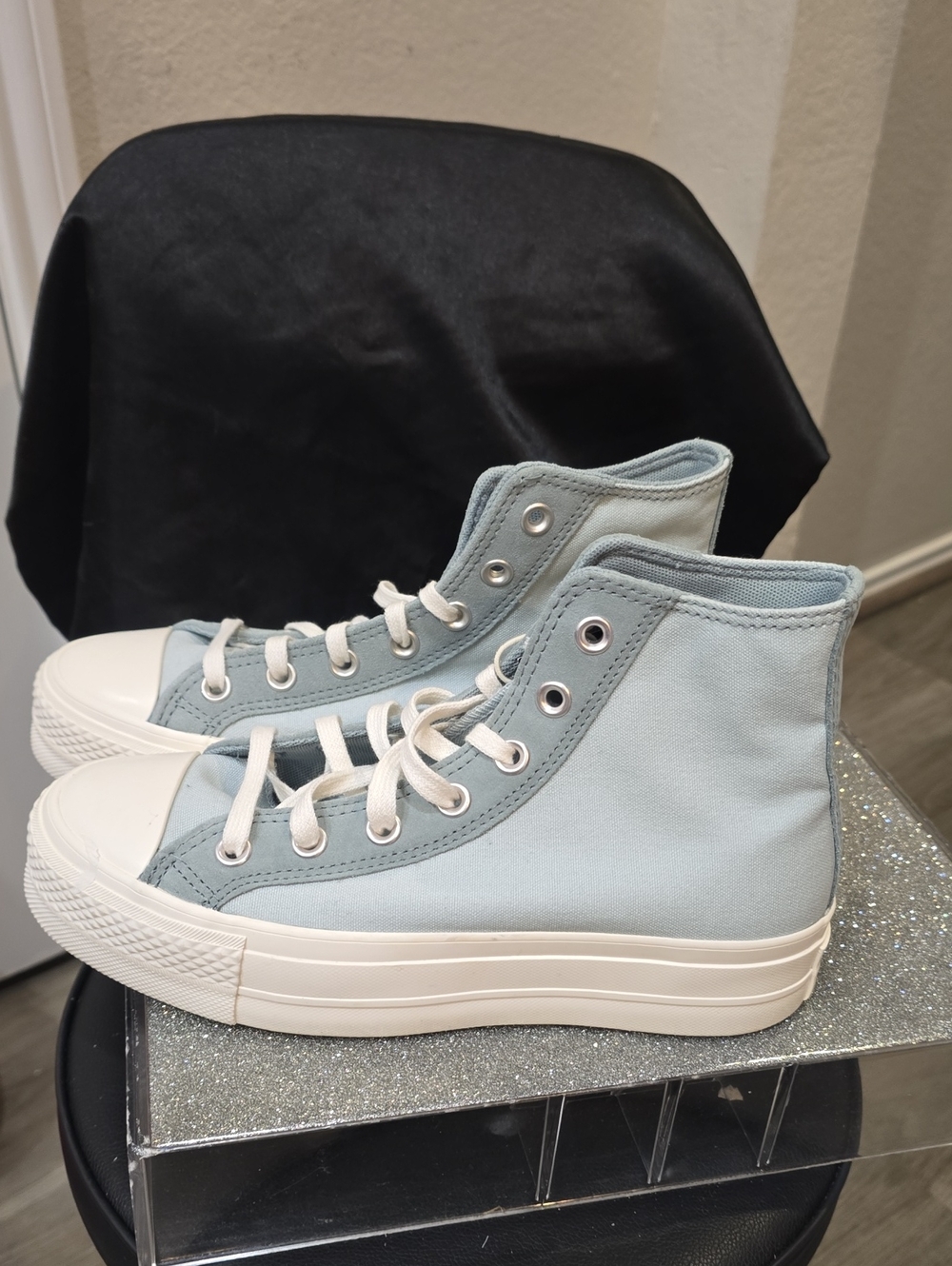 Converse Chuck Taylor All Star Lift Platform Hi Color Pop Sneakers- You Dew You - Picture 5 of 9